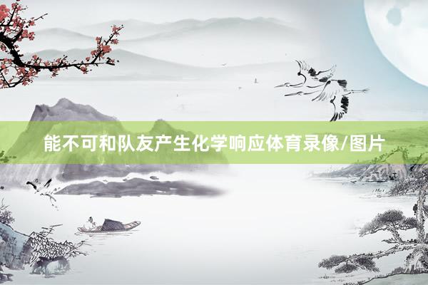 能不可和队友产生化学响应体育录像/图片